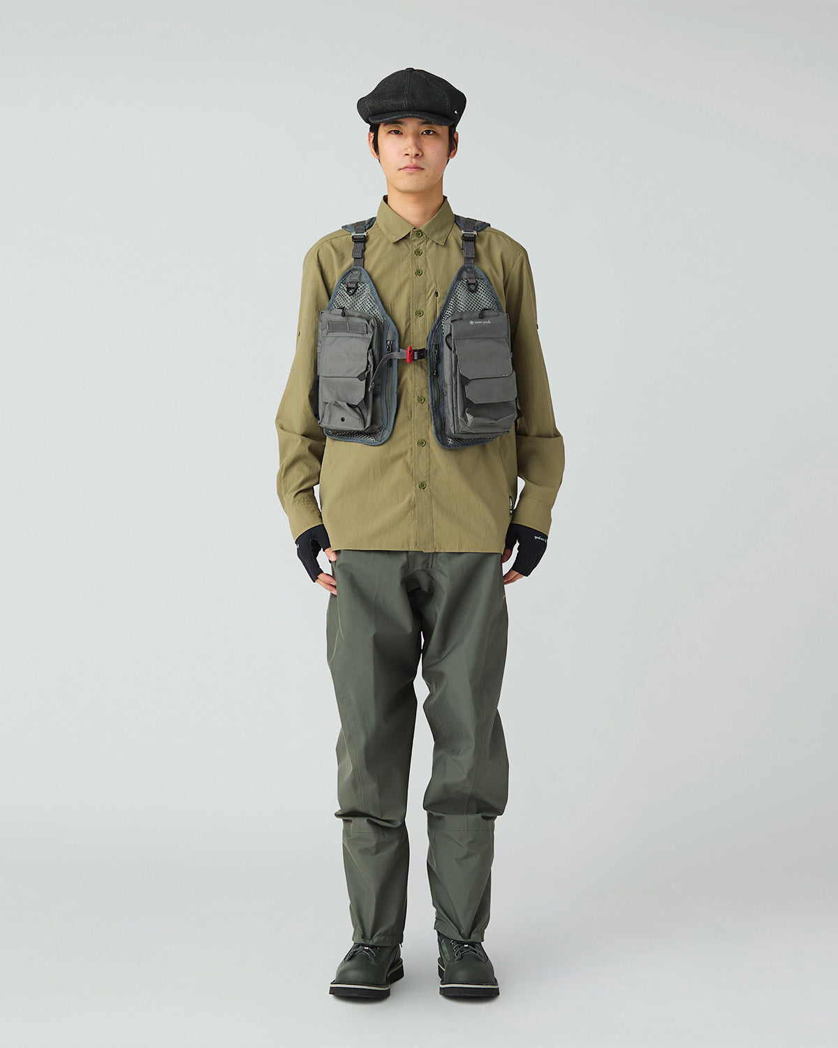 ⁣⁢Gilet En Maille À Sangle Verticale Avec Système D'Articulation Sp Ff⁤⁣