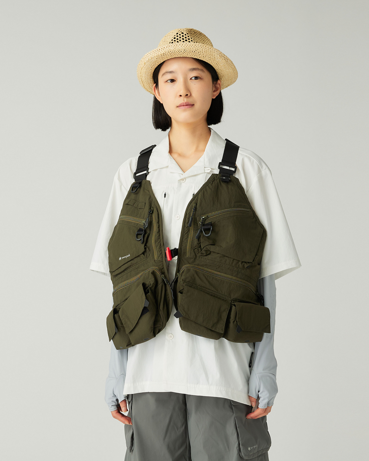 ⁣⁢Gilet De Pêche À La Mouche À Sangle V1⁤⁣