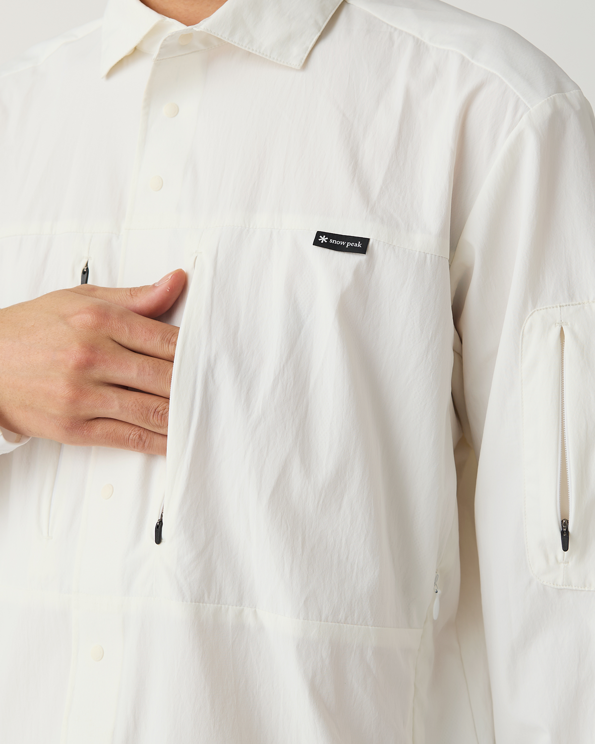 ⁣⁢Chemise À Manches Longues Extensible Stream Field Dry⁤⁣