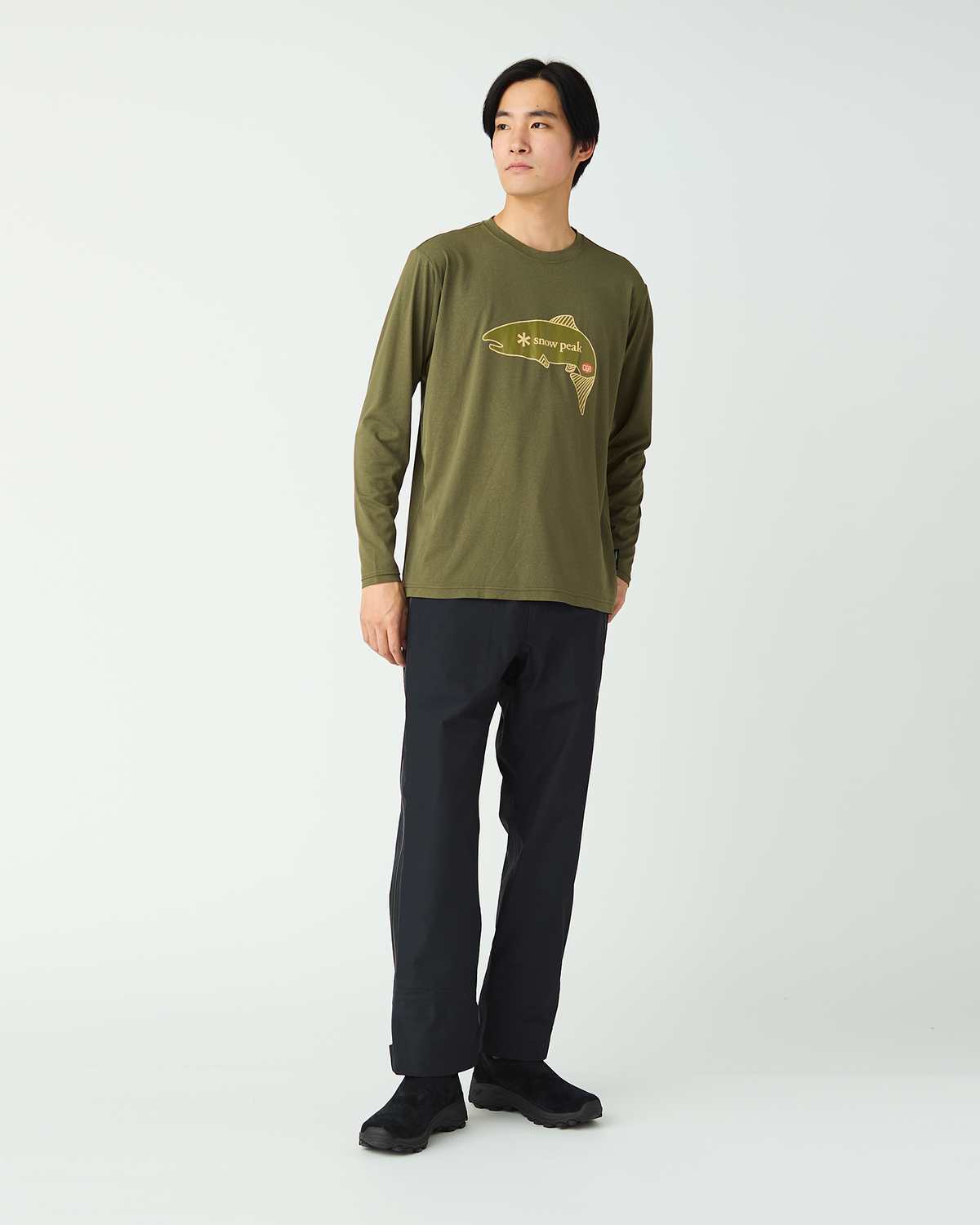 Yamame Graphic Long Sleeve T-Shirt
