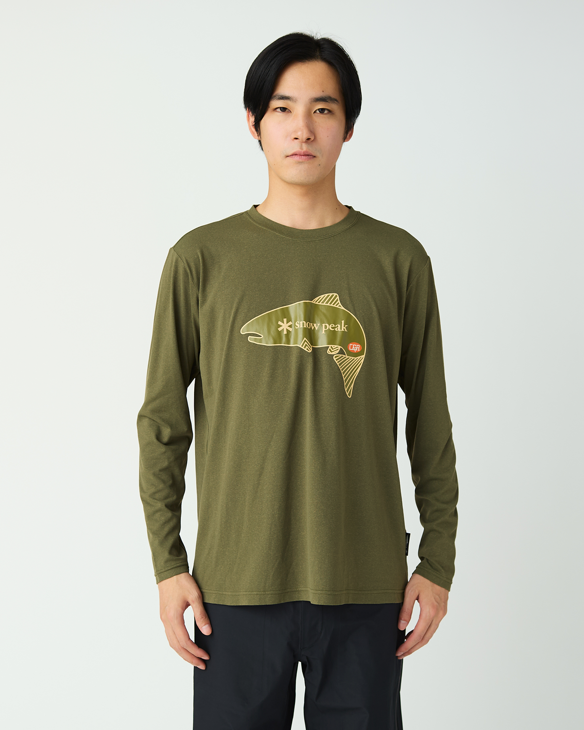 Yamame Graphic Long Sleeve T-Shirt