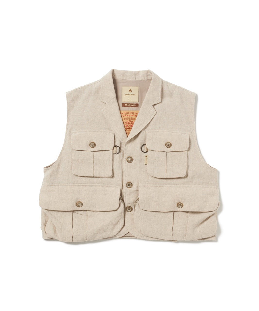 ⁣⁢Gilet De Pêche Sur Mesure⁤⁣
