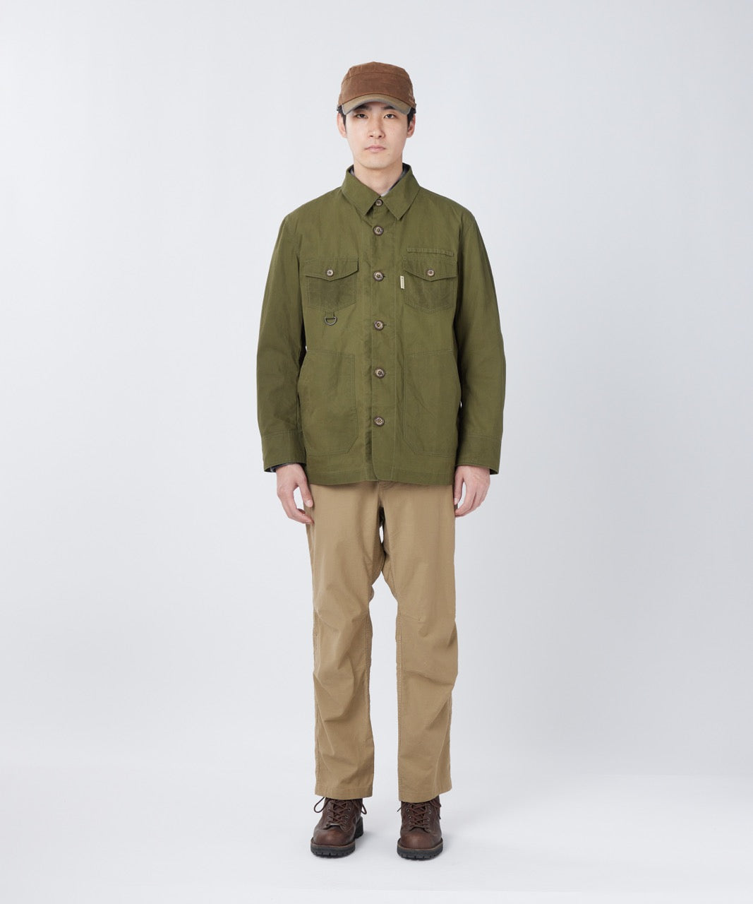 ⁣⁢Veste De Travail En Coton Ciré⁤⁣