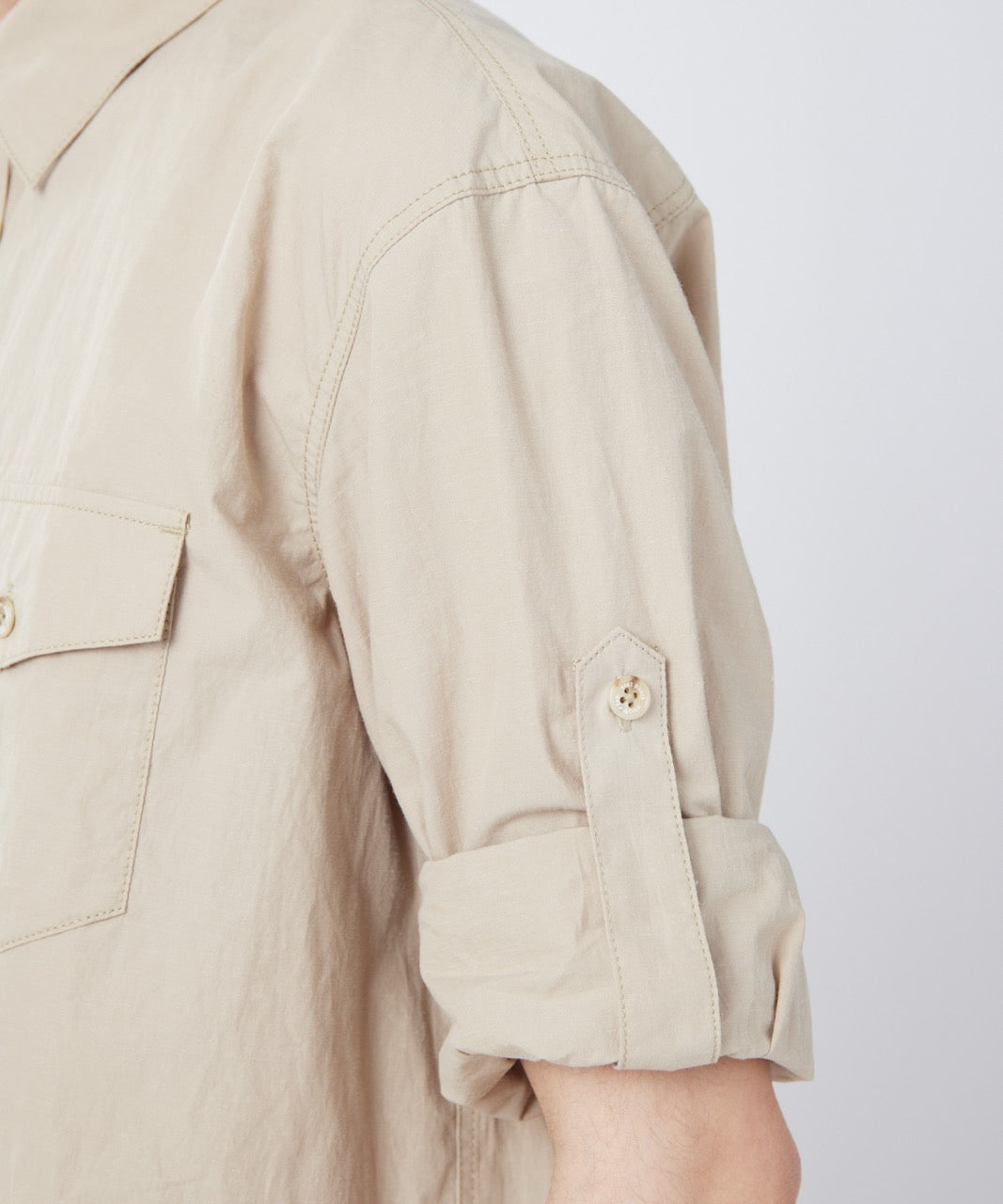 ⁣⁢Chemise De Pêche Teinte À L'Ancienne⁤⁣