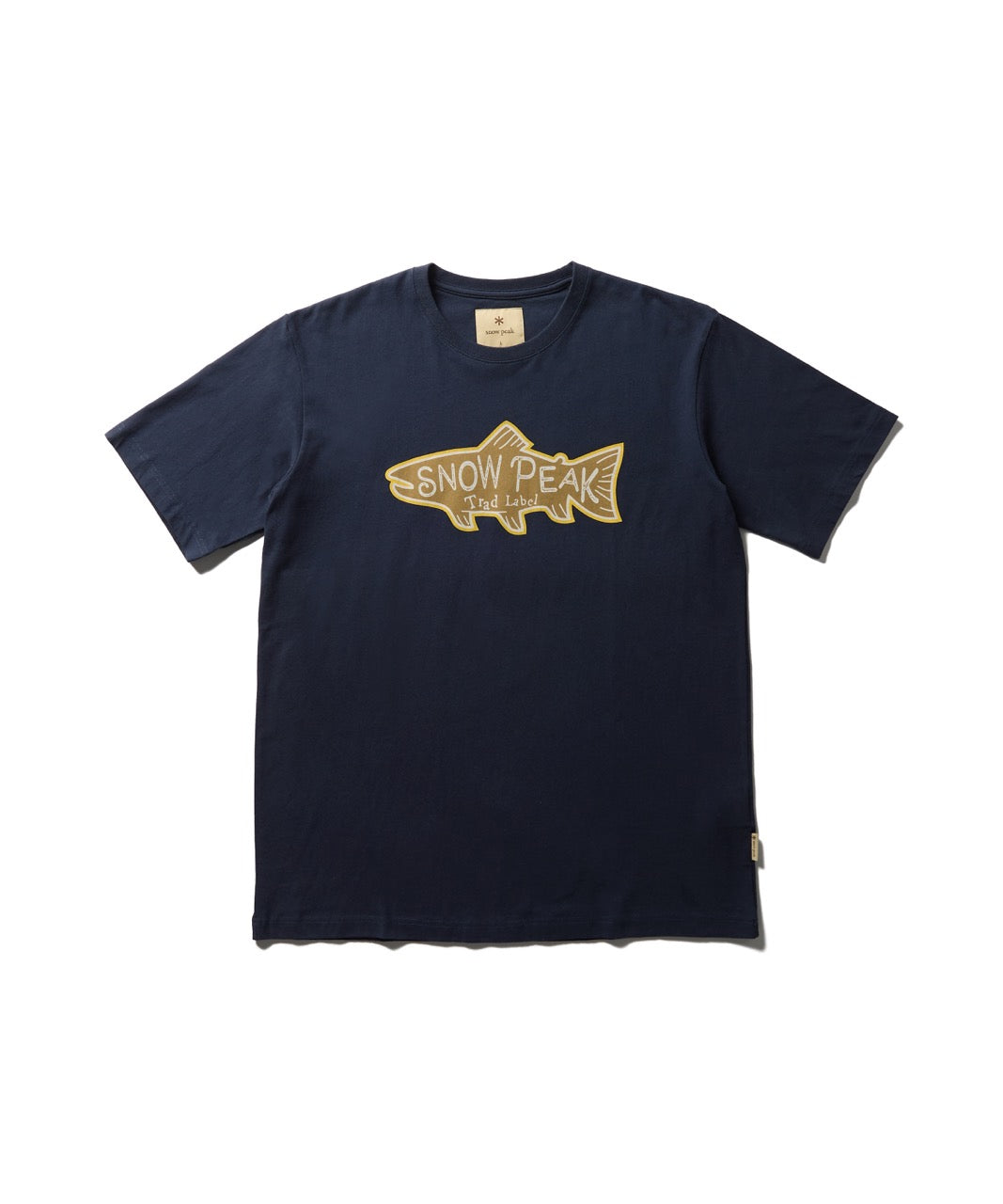 ⁣⁢T-Shirt Léger À Motif De Truite Trad Label⁤⁣