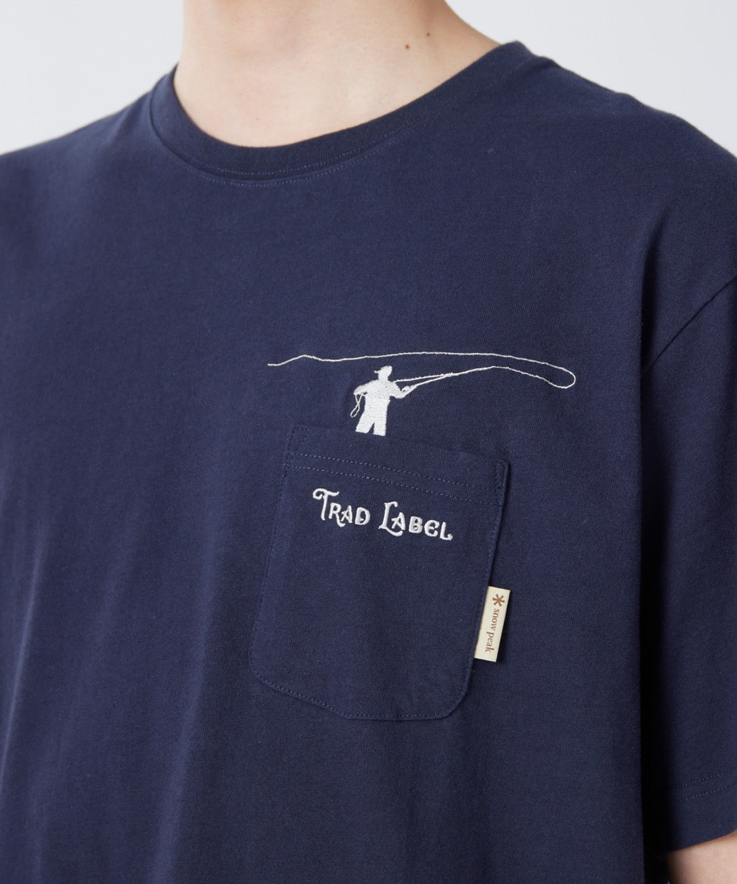 ⁣⁢T-Shirt Léger Trad Label⁤⁣