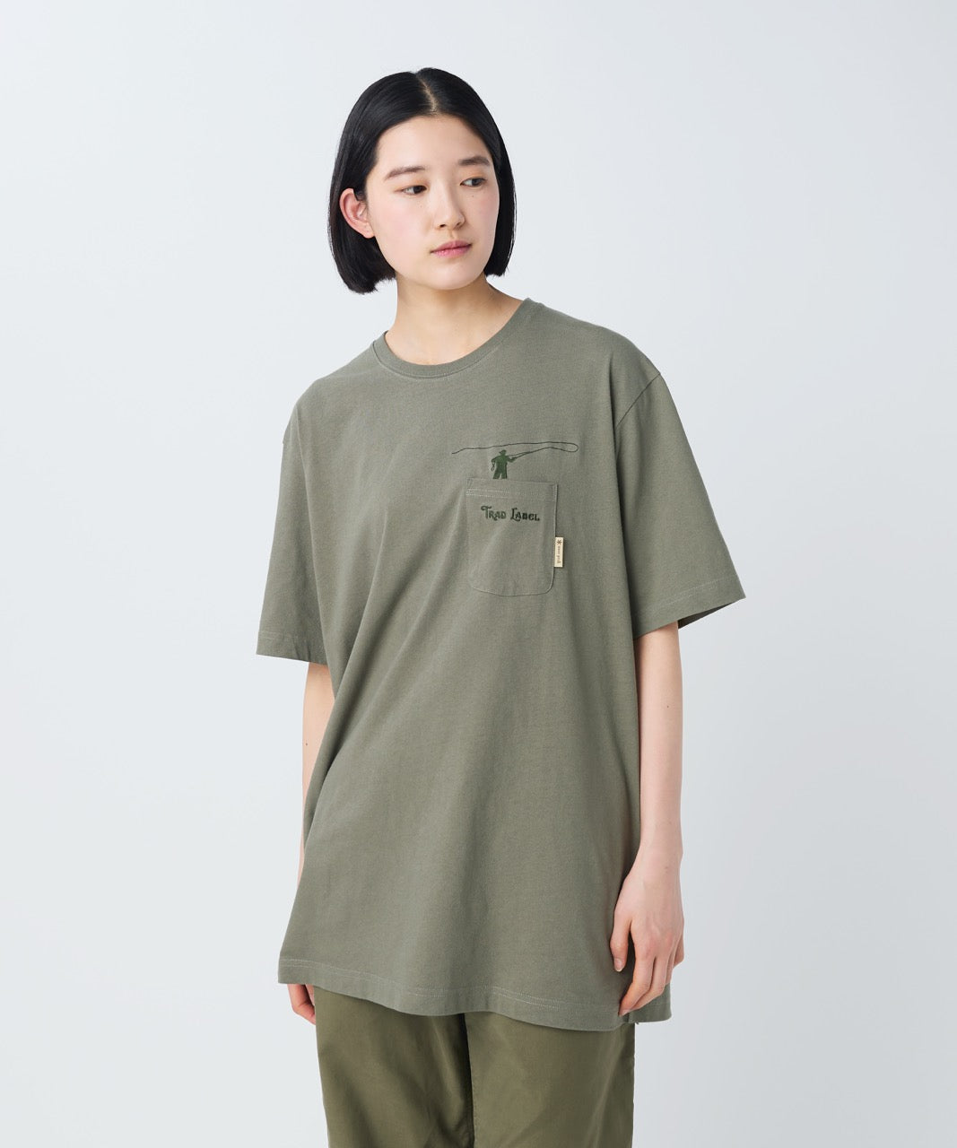 ⁣⁢T-Shirt Léger Trad Label⁤⁣