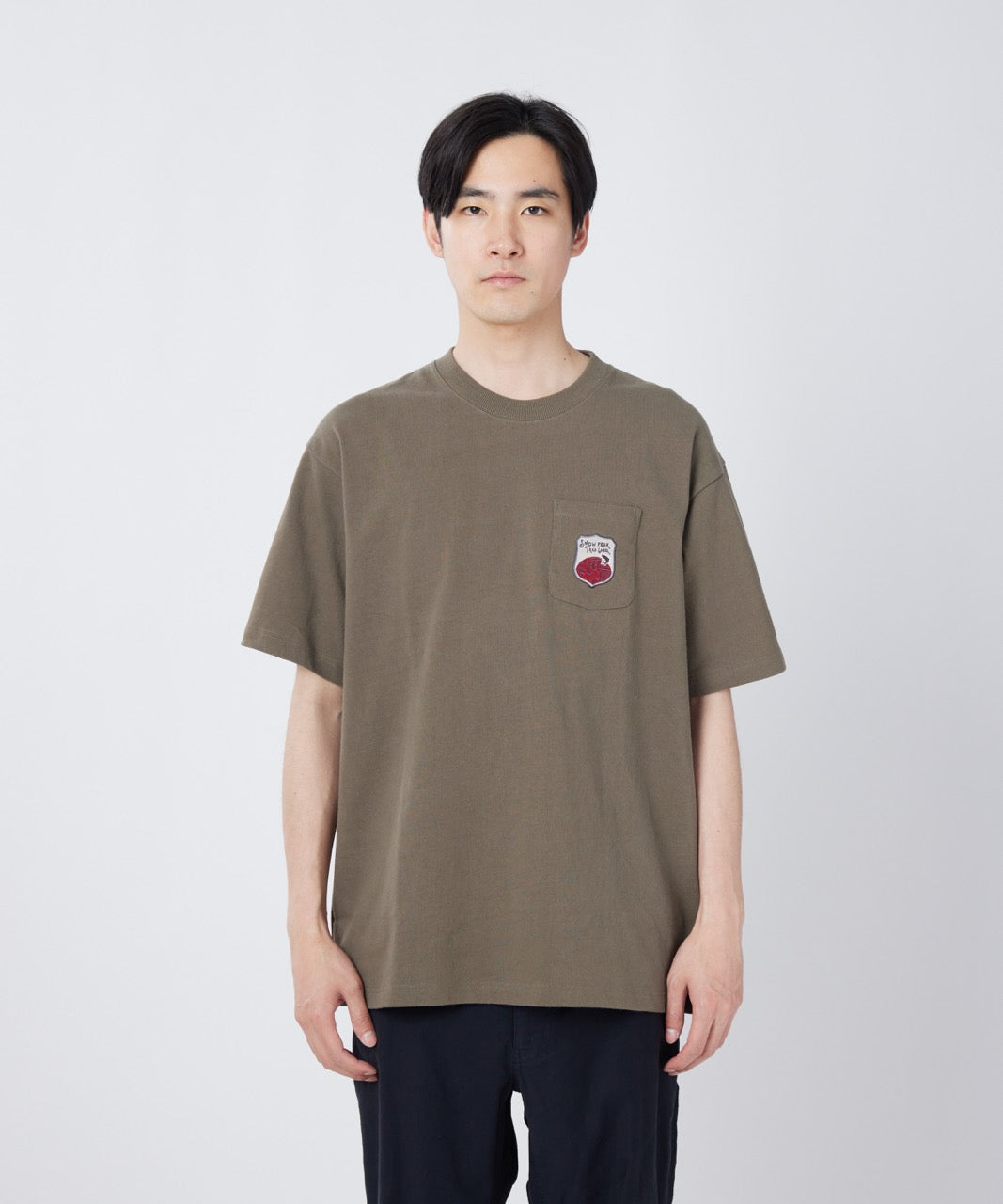 ⁣⁢T-Shirt À Poche Épais De Marque Traditionnelle⁤⁣
