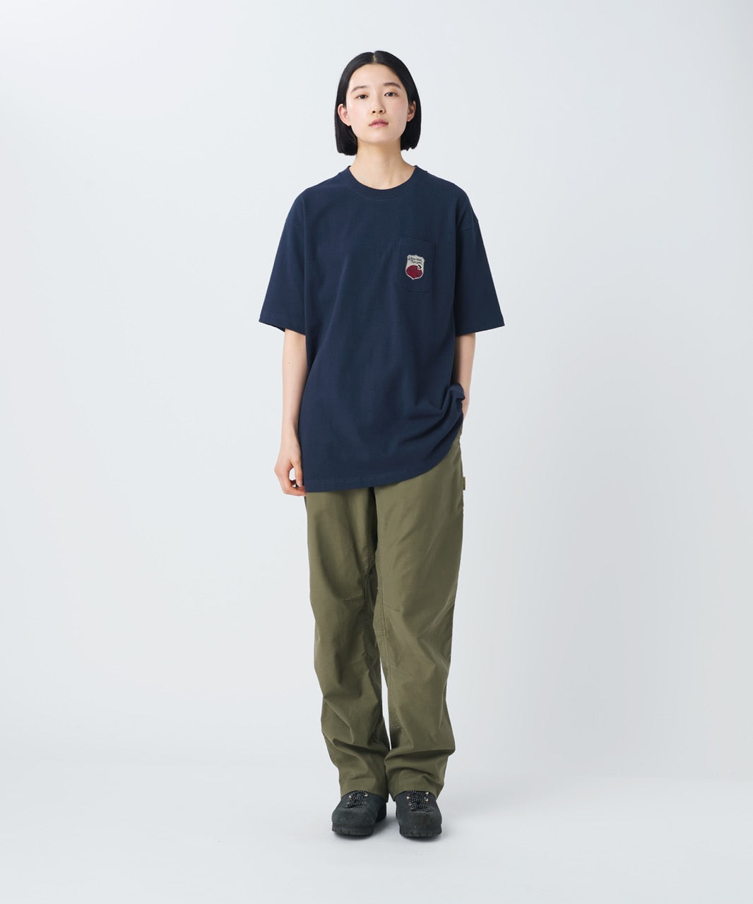 ⁣⁢T-Shirt À Poche Épais De Marque Traditionnelle⁤⁣