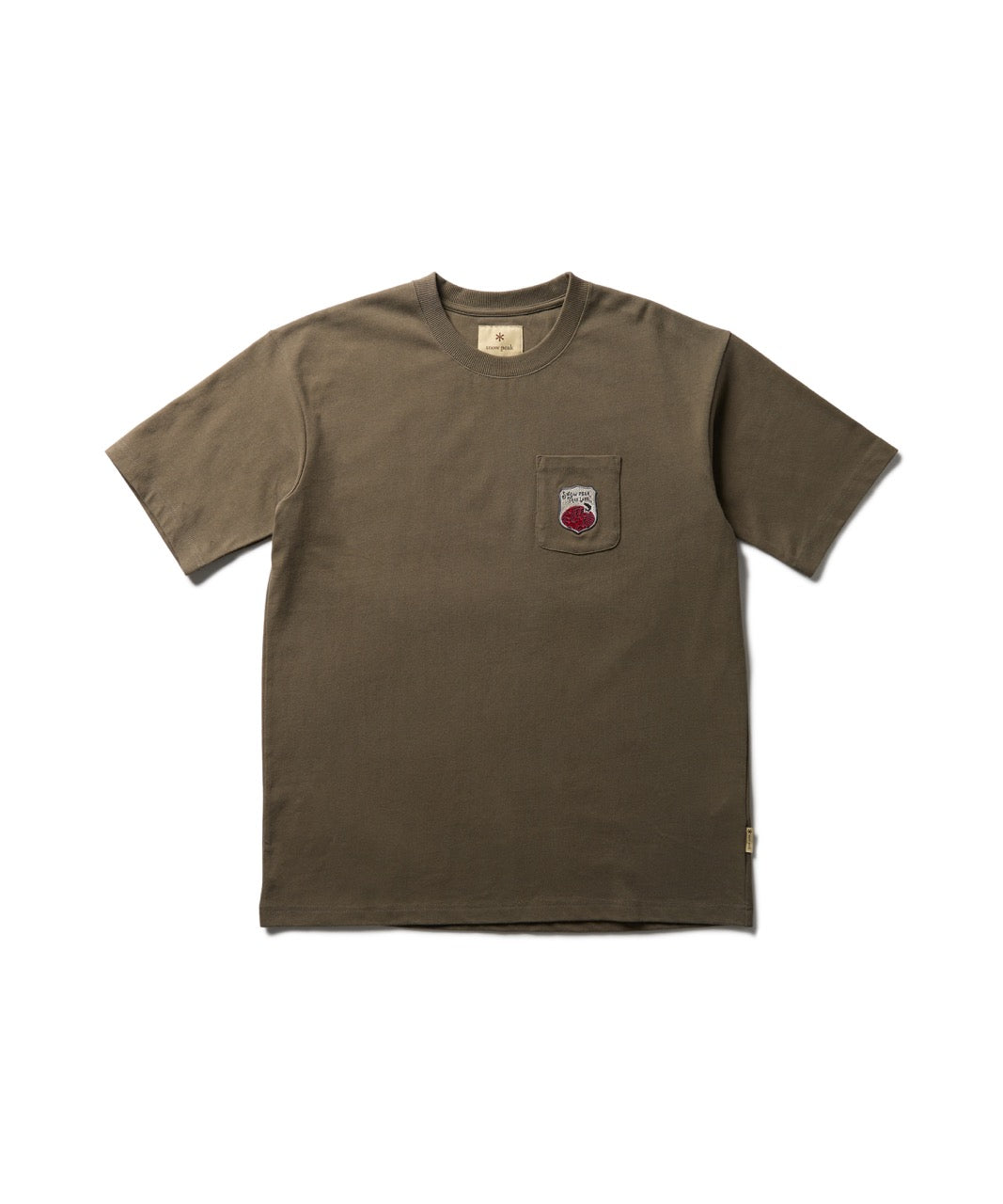 ⁣⁢T-Shirt À Poche Épais De Marque Traditionnelle⁤⁣