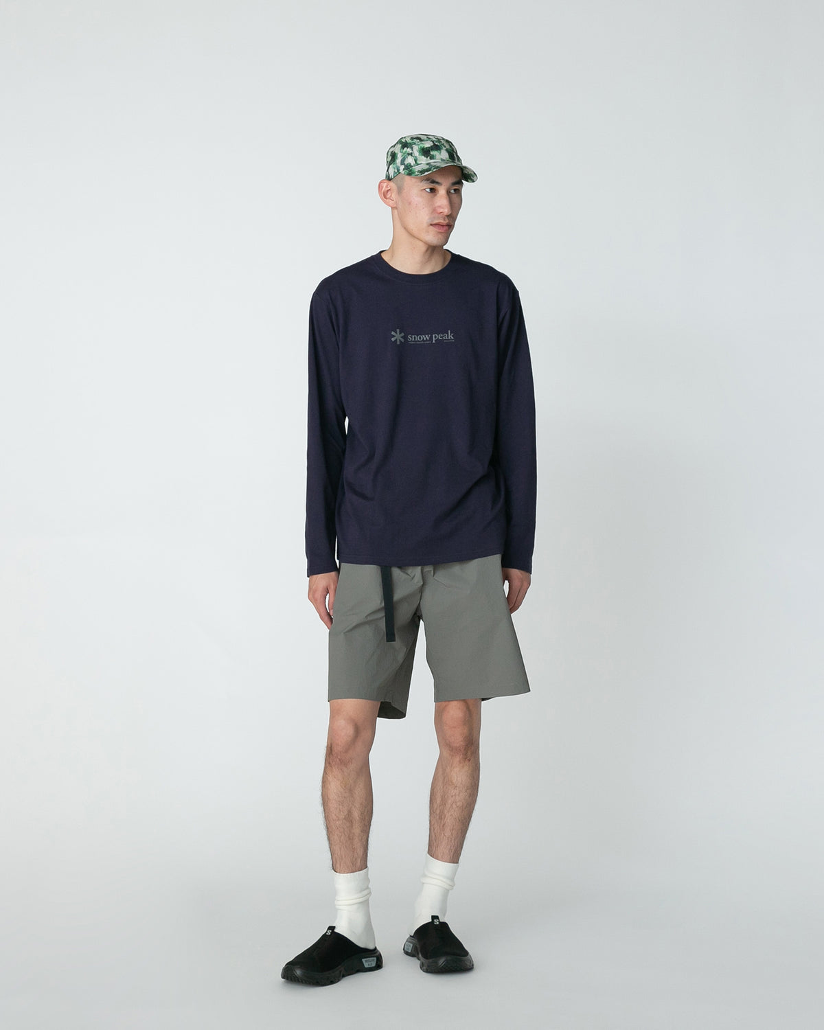 Soft Cotton Logo Long Sleeve T-Shirt