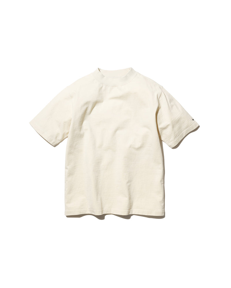 ⁣⁢T-Shirt À Col Montant En Coton Recyclé⁤⁣