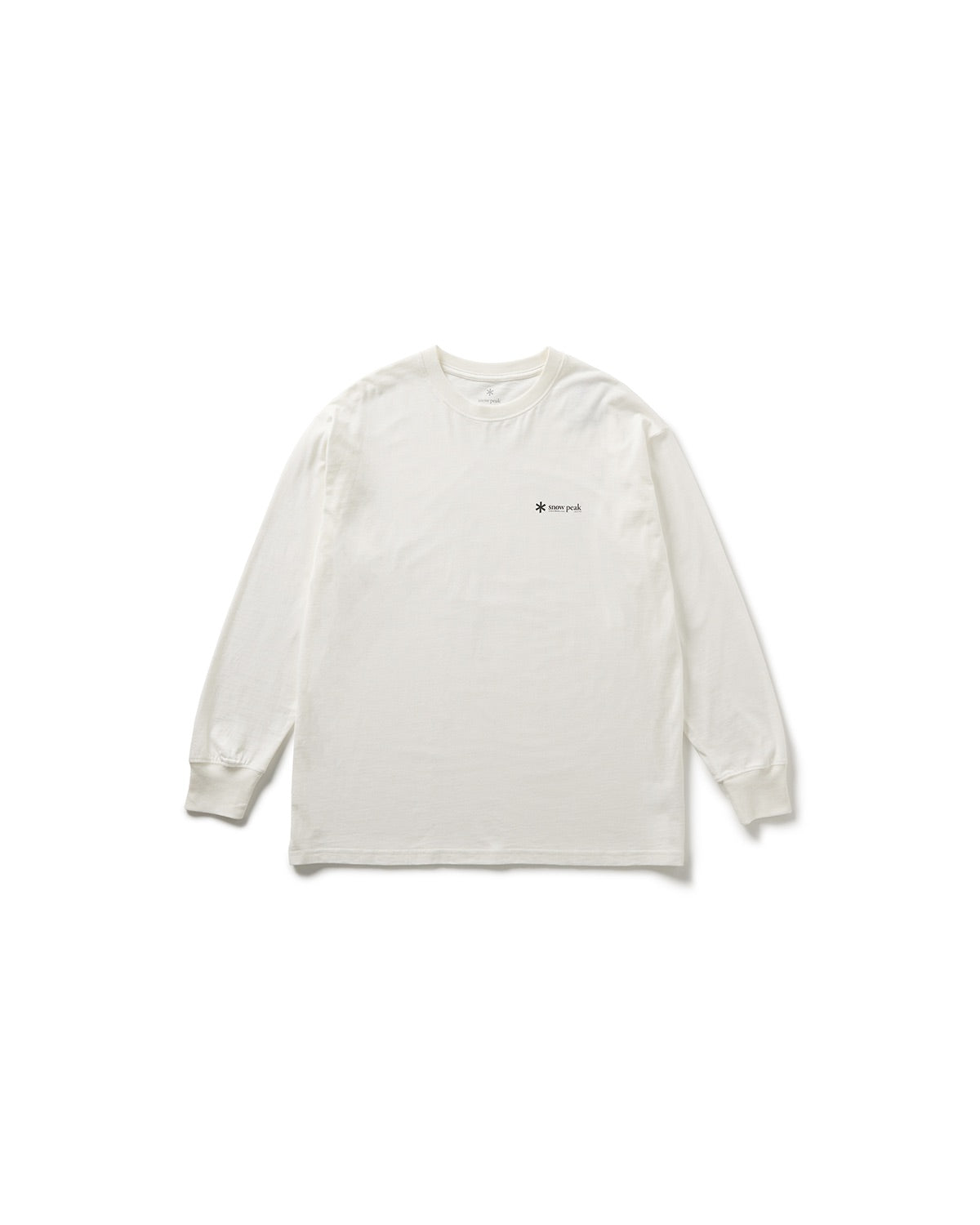 Soft Cotton Relaxed Logo L/S T-Shirt