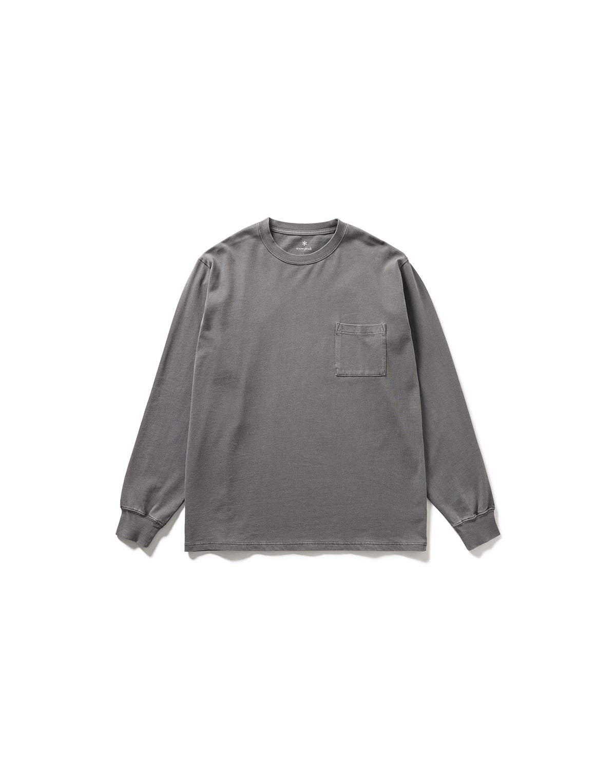 ⁣⁢T-Shirt À Manches Longues Teint En Morceaux⁤⁣