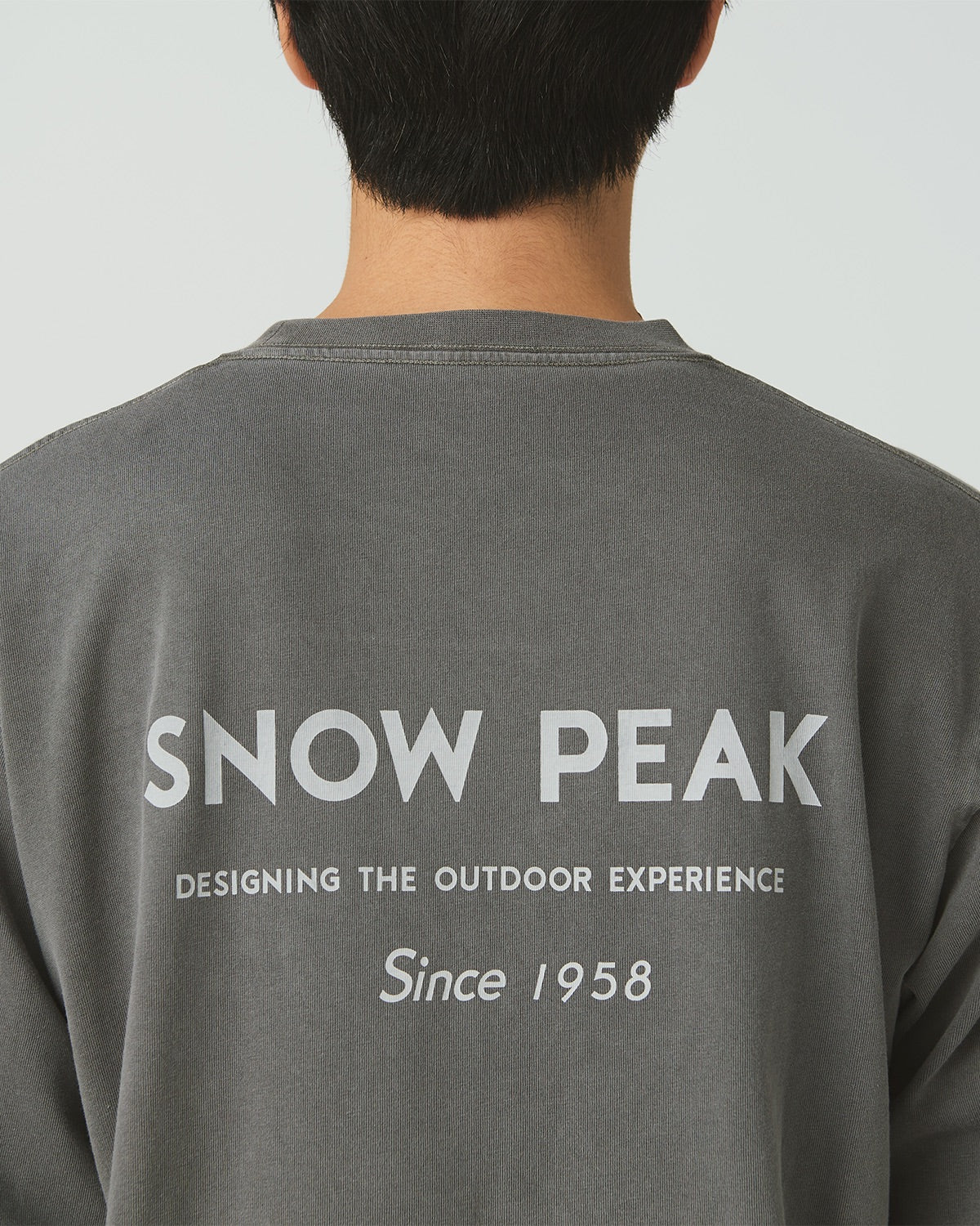 ⁣⁢T-Shirt À Manches Longues Teint En Morceaux⁤⁣
