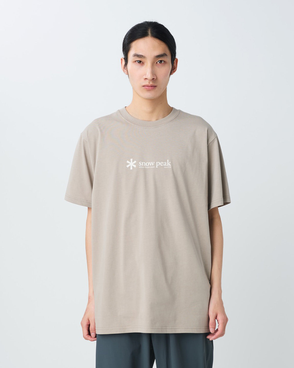 ⁣⁢T-Shirt À Manches Courtes En Coton Doux Avec Logo⁤⁣