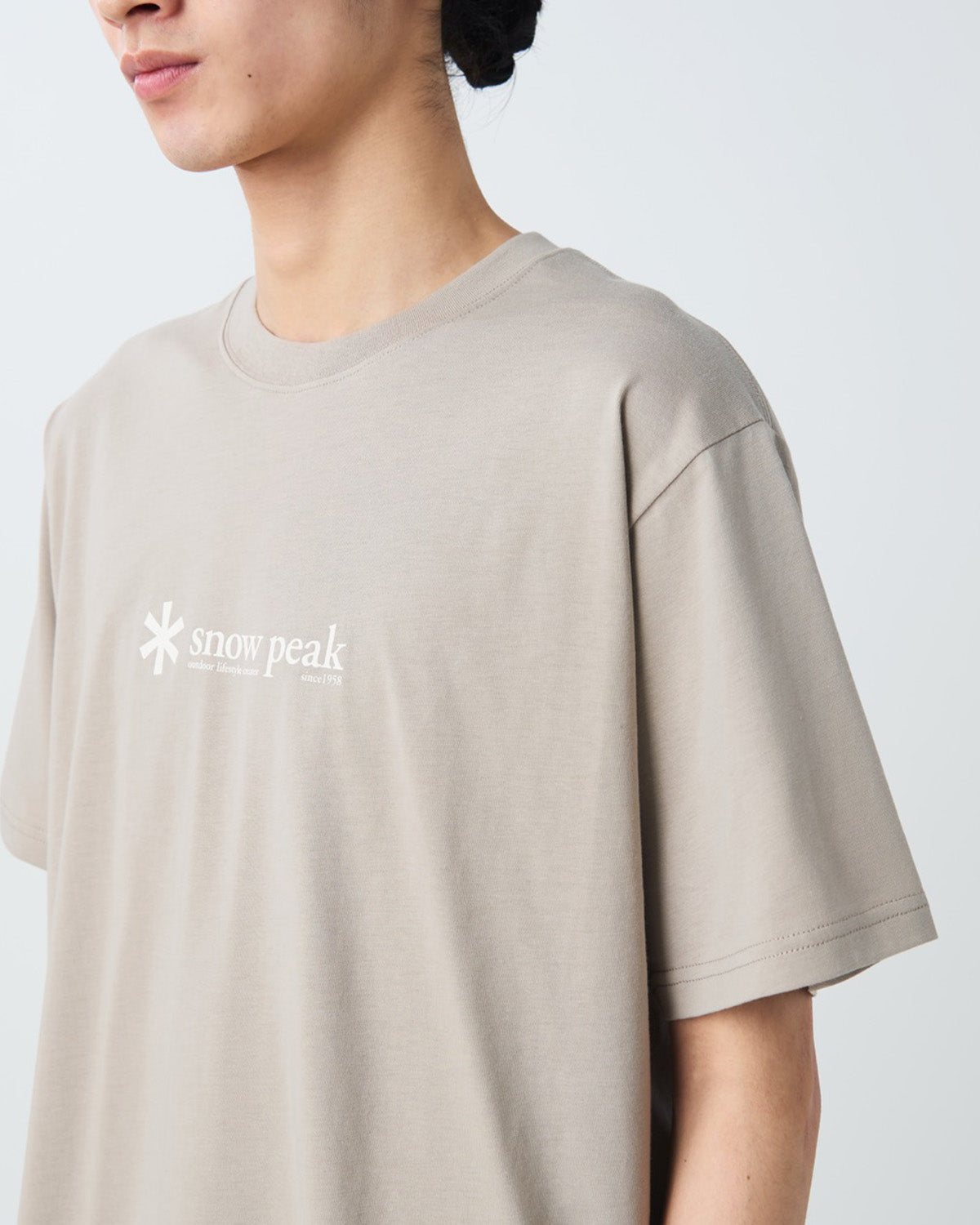 ⁣⁢T-Shirt À Manches Courtes En Coton Doux Avec Logo⁤⁣