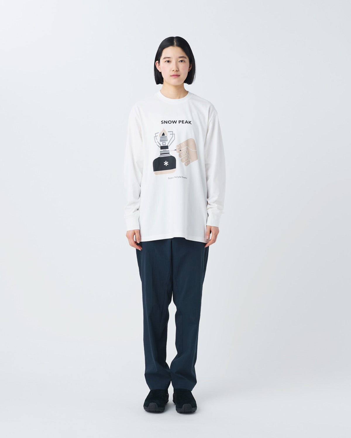 ⁣⁢T-Shirt À Manches Longues Enjoy Camping⁤⁣