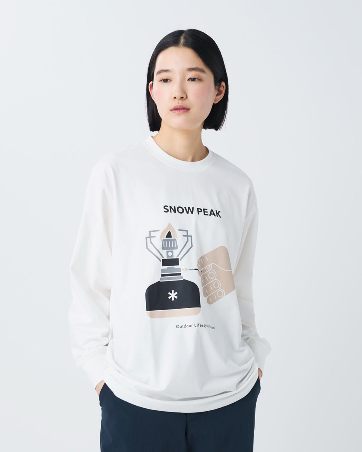 ⁣⁢T-Shirt À Manches Longues Enjoy Camping⁤⁣