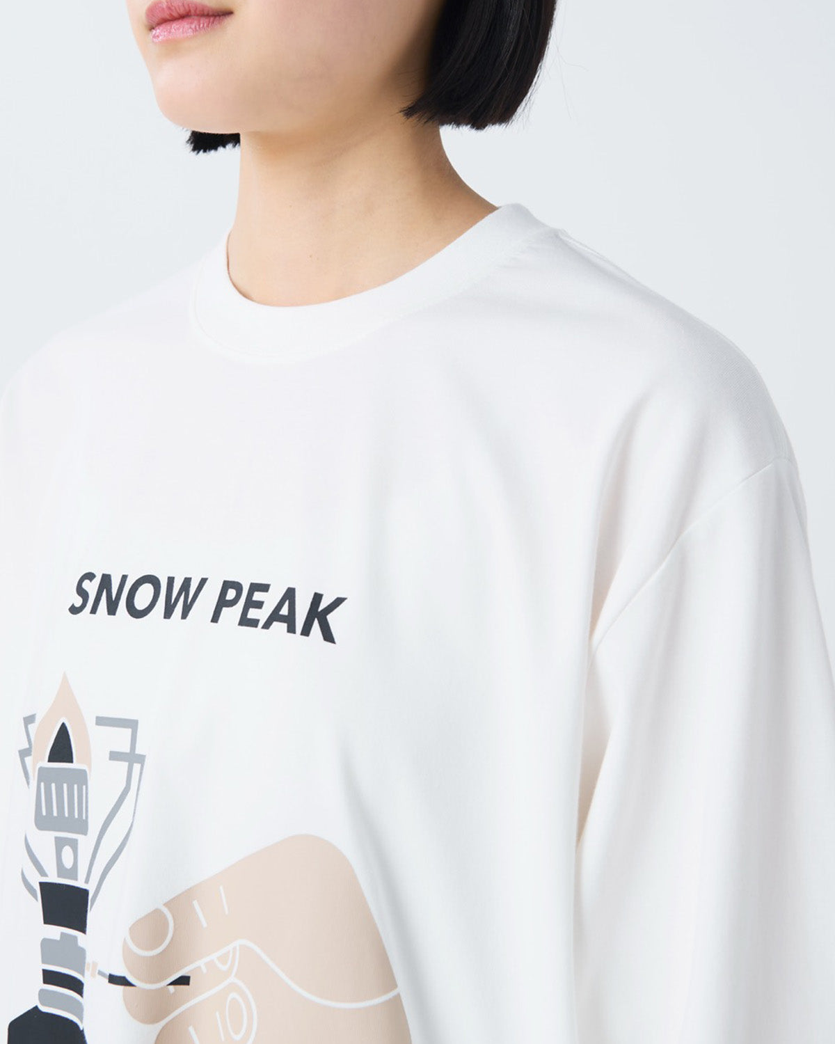 ⁣⁢T-Shirt À Manches Longues Enjoy Camping⁤⁣